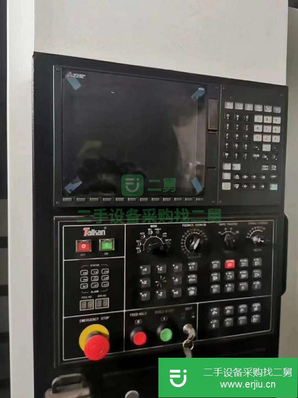 山西出售二手臺群T-8數控銑床三菱M80A系統三軸硬軌