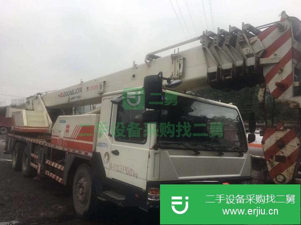 河南出售二手09年中聯25V5國三汽車吊