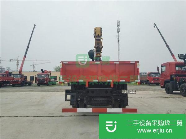 湖北出售二手陜汽軒德單橋8噸隨車吊