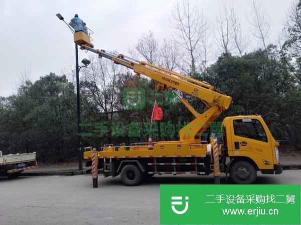 江西出售二手20米高空作業(yè)工程車