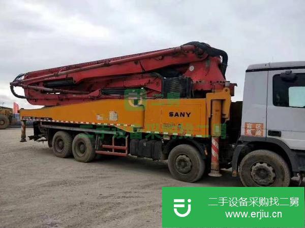 北京出售二手三一52米叉腿四橋五節(jié)臂泵車