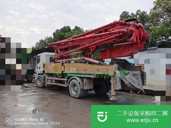 北京出售二手三一37米國五泵車手續齊全