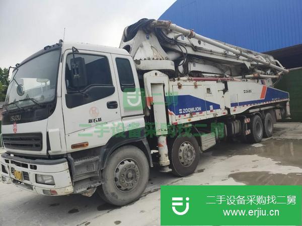 陜西出售二手中聯52米泵車車況好