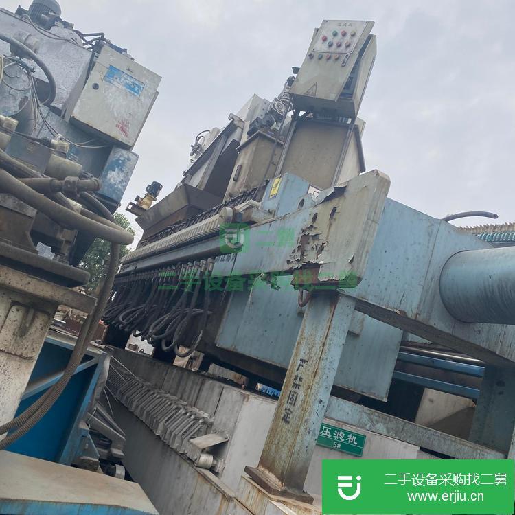 山東出售二手廂式壓濾機