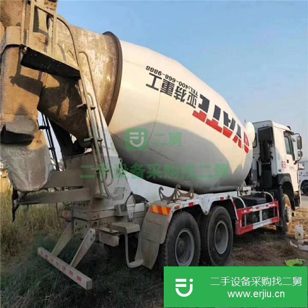 山東出售二手豪沃全自動混凝土攪拌車