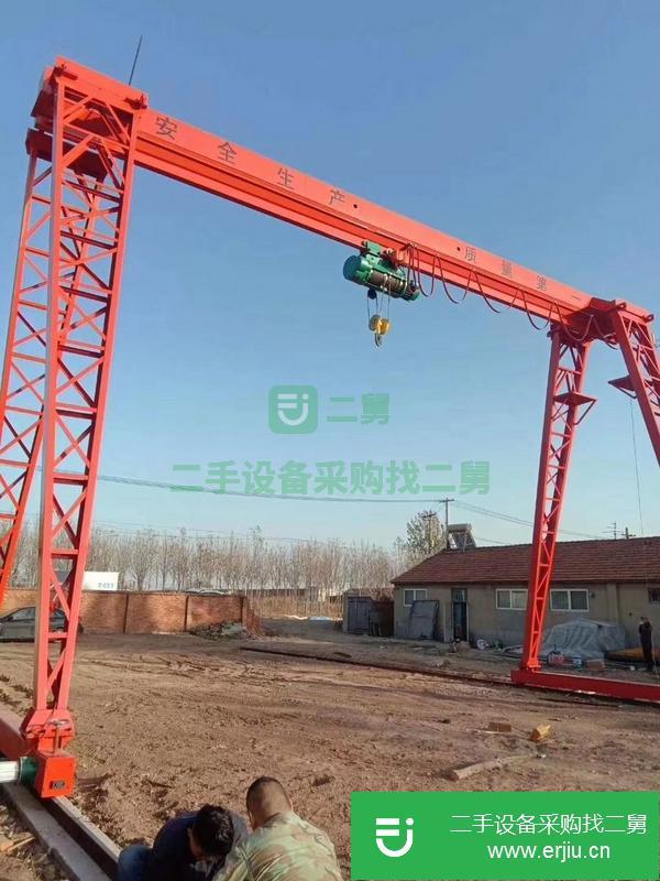 黑龍江出售二手龍門吊5噸/16噸