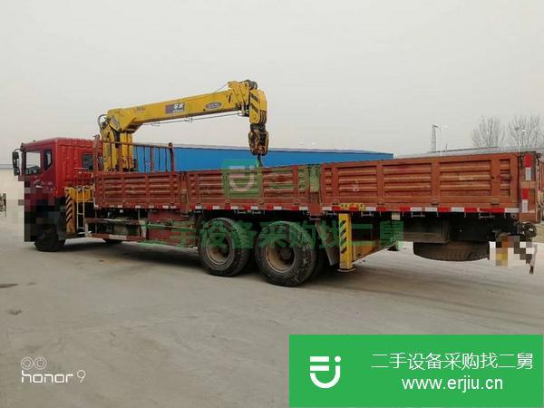 河南出售二手石煤12噸國四隨車吊手續(xù)齊全