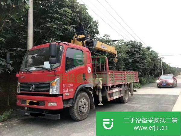 湖北出售二手徐工6.3噸4節臂140馬力吊車