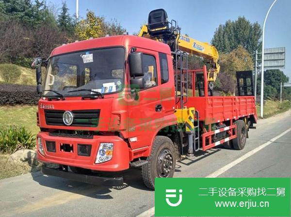 湖北出售二手東風(fēng)單橋8噸隨車吊