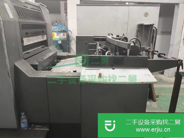 北京出售二手2008年海德堡sm74-4四開四色印刷機