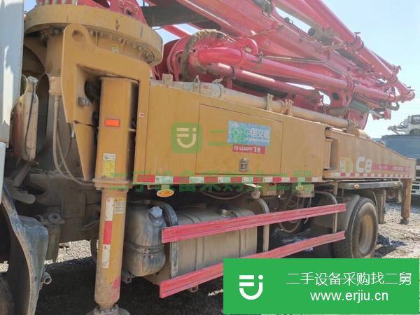 湖南出售二手三一單橋37米國五泵車