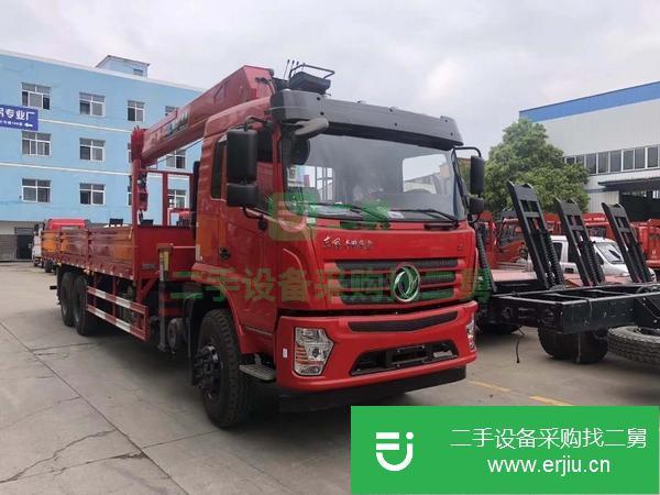 山東出售二手解放14噸180馬力隨車吊