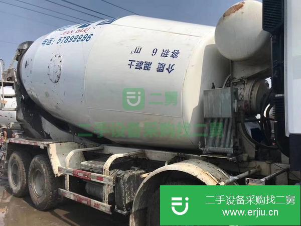山東出售二手14年國四豪沃大18方混凝土攪拌車，支持提檔過戶分期付款