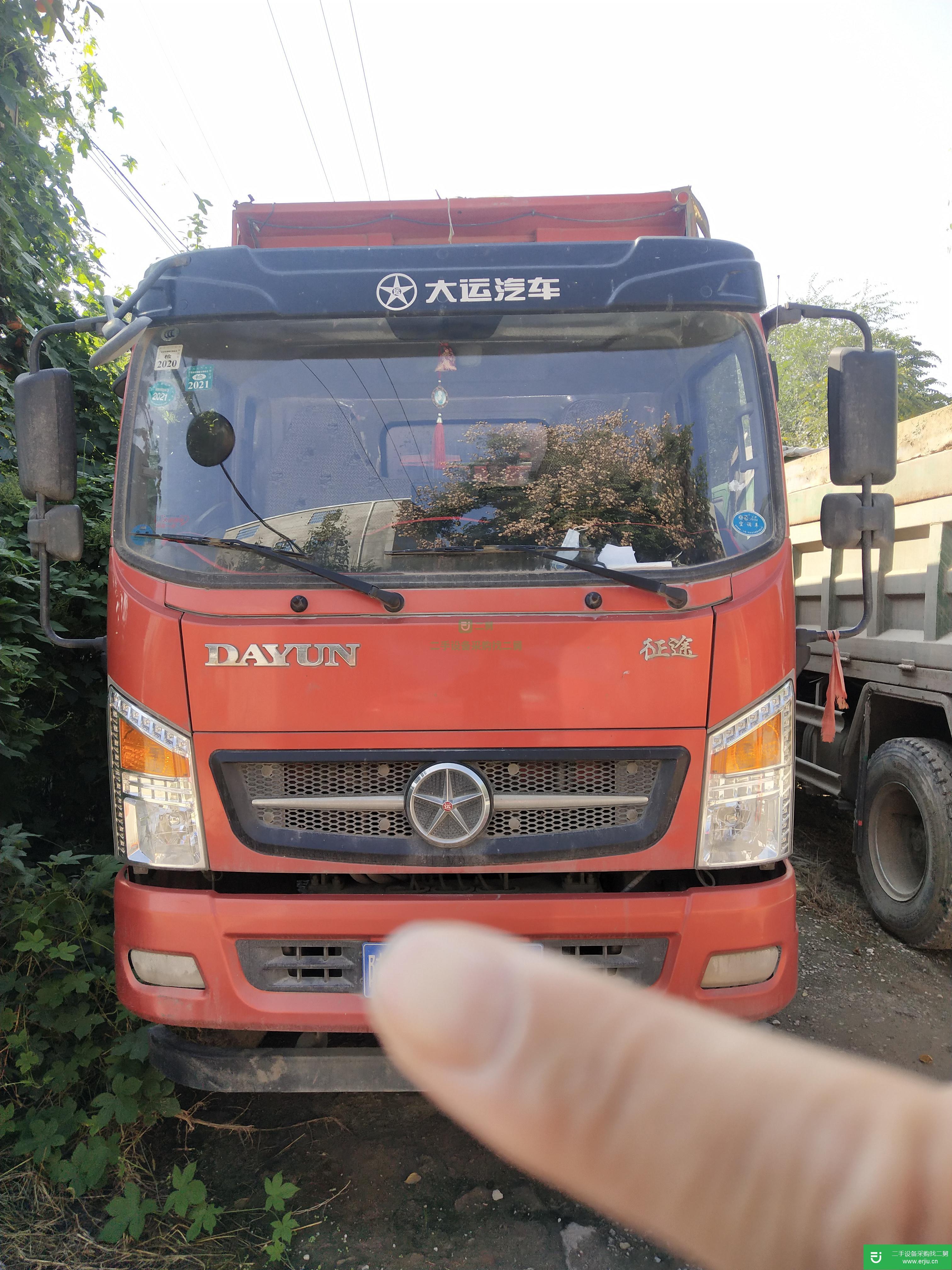 陜西出售二手大運重卡自卸車