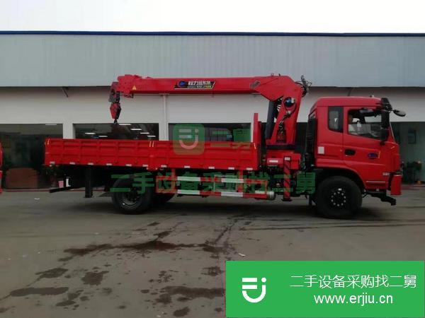 安微出售二手東風(fēng)玉柴180馬力單橋隨車吊