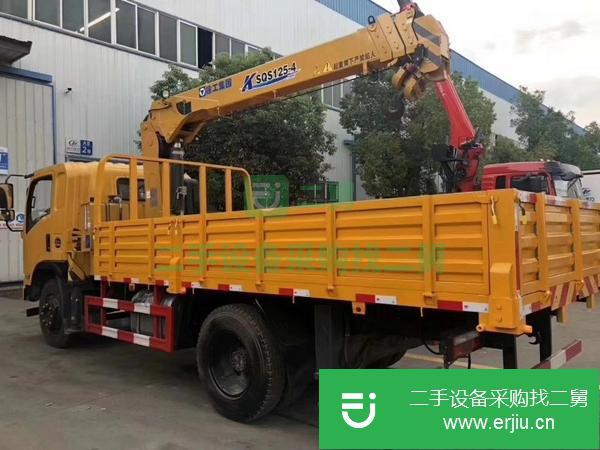 湖北出售二手徐工6.3噸四節臂吊車