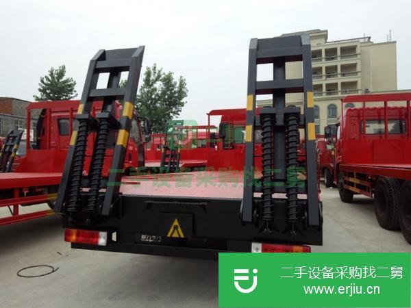 河北出售二手解放龍V平板運(yùn)輸車，可分期付款