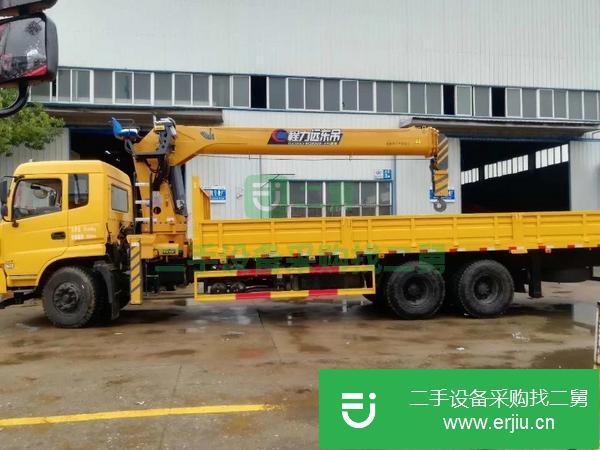 江西出售二手東風D913后八輪240馬力隨車吊