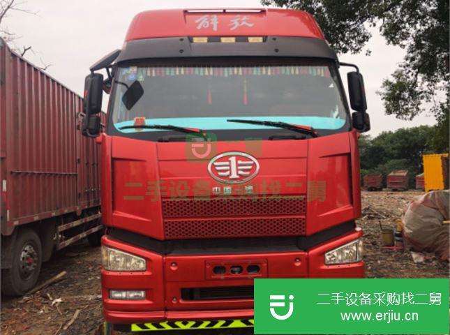江西出售二手一汽解放J6P高欄載貨車