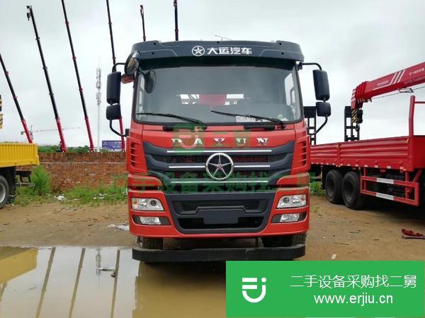 湖北出售二手大運后八輪吊車,程力12噸吊機