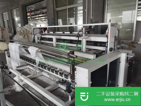 江蘇出售二手三米衛(wèi)生紙復(fù)卷機(jī)