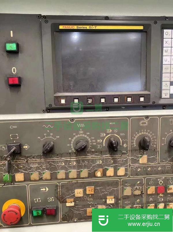 山東出售二手臺灣油機YV-1000ATC數(shù)控立式車床發(fā)那科oi-T系統(tǒng)