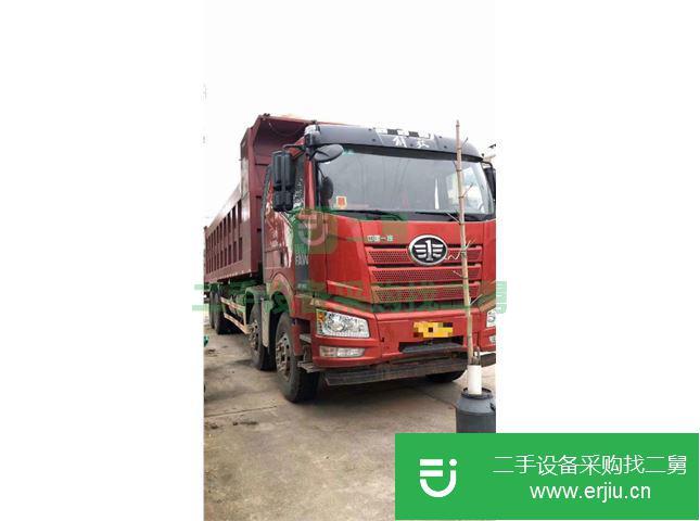 江西出售二手一汽解放J6P前四后八自卸車