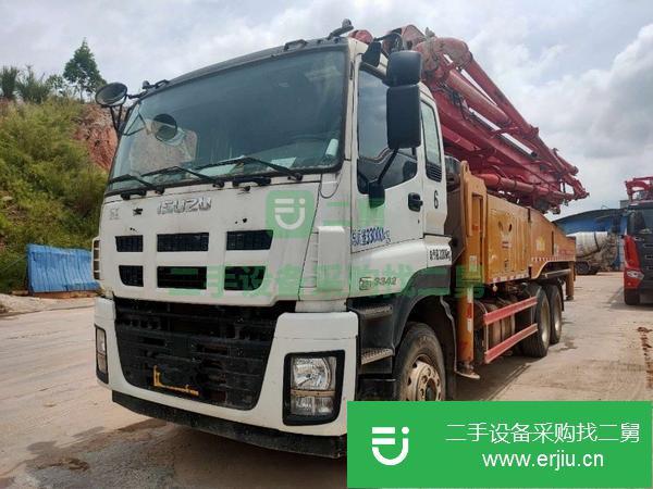 廣西出售二手五十鈴46米泵車車況免檢手續齊全