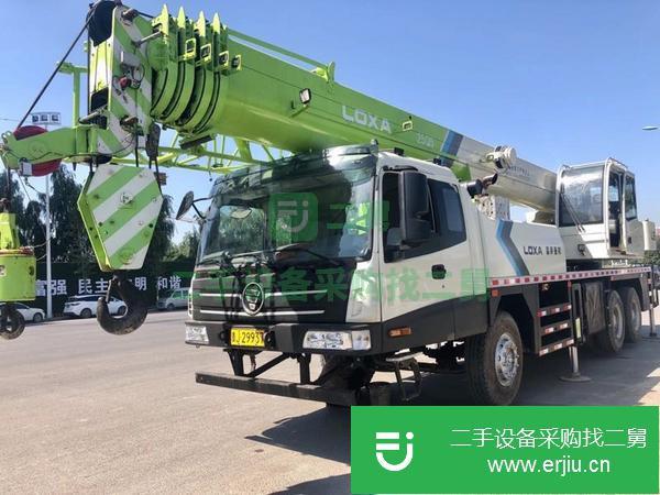 河北出售二手17年福田雷薩25Q5國五25噸五節臂汽車吊，手續齊全，包提檔過戶
