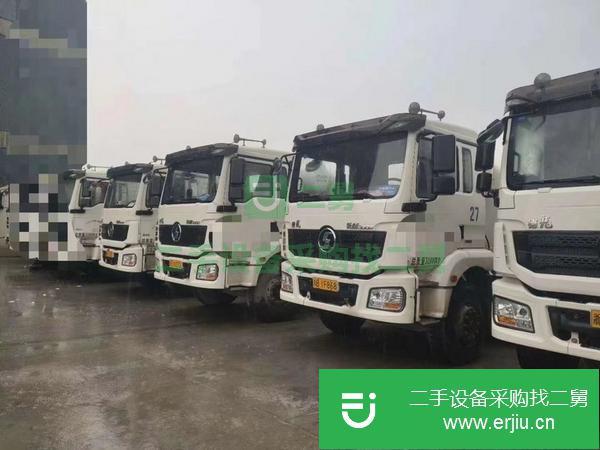 山東出售二手德龍攪拌車，濰柴發動機，大12方