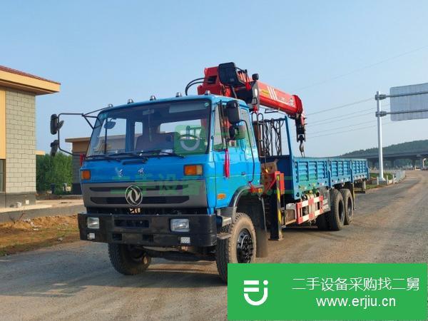 吉林出售二手17年7月三一12噸后八輪隨車吊