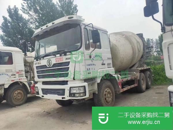寧夏出售二手德龍12方攪拌罐車