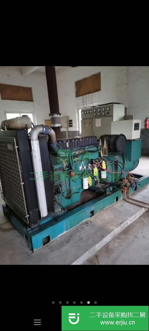 內蒙古出售二手320千瓦柴油發電機