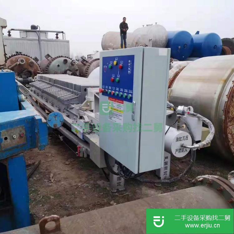 山東出售二手廂式隔膜壓濾機