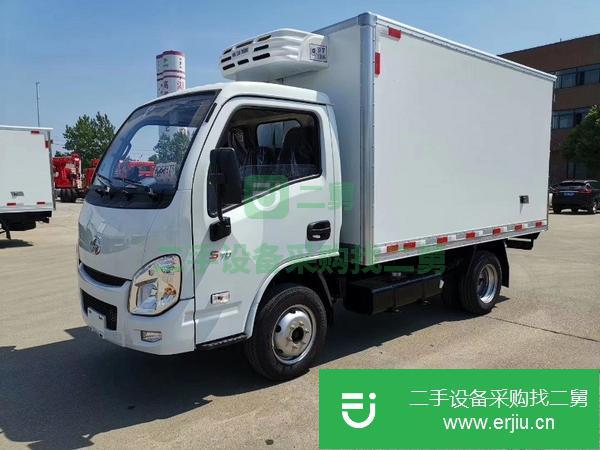 湖南出售二手廂長3.5米3.8米4.2米藍牌國六躍進冷藏車