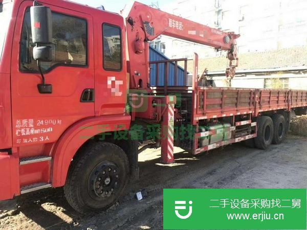 內蒙古出售二手東風后八輪8噸隨車吊