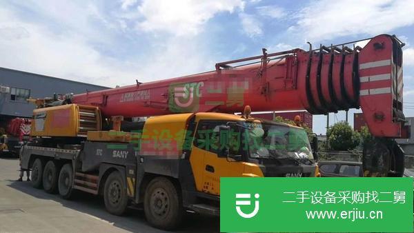 河北出售二手12年4月三一STC1000C汽車吊