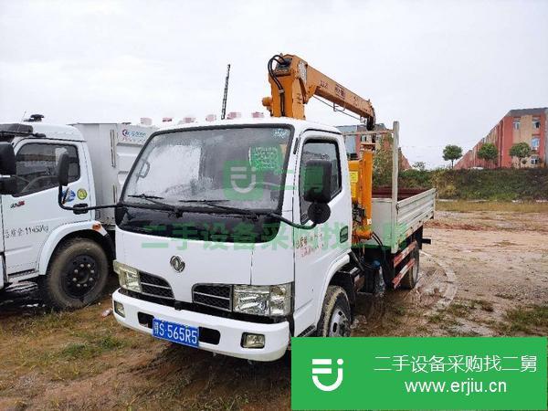 貴州出售二手19年3.2噸藍(lán)牌隨車吊