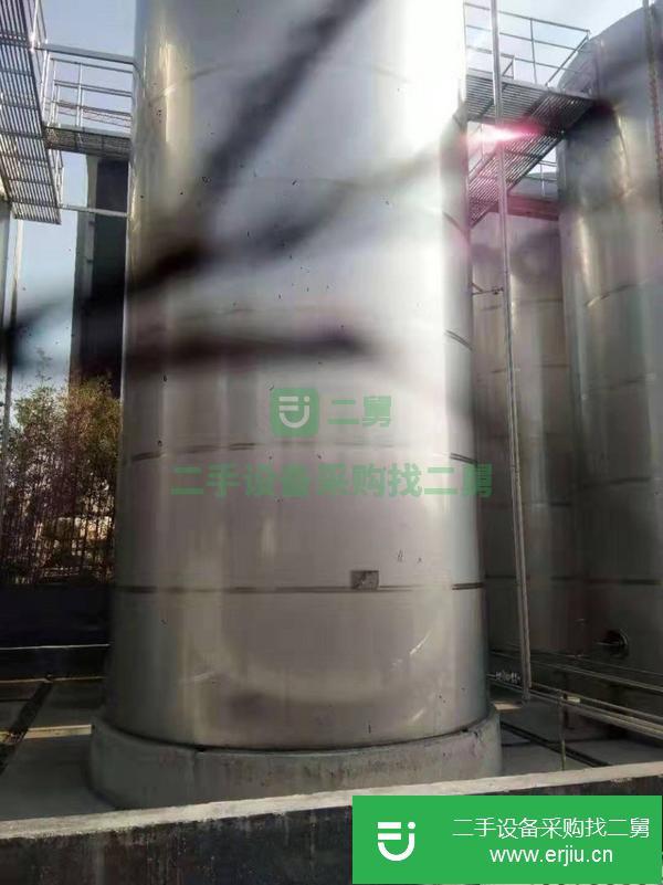 甘肅出售二手不銹鋼儲罐