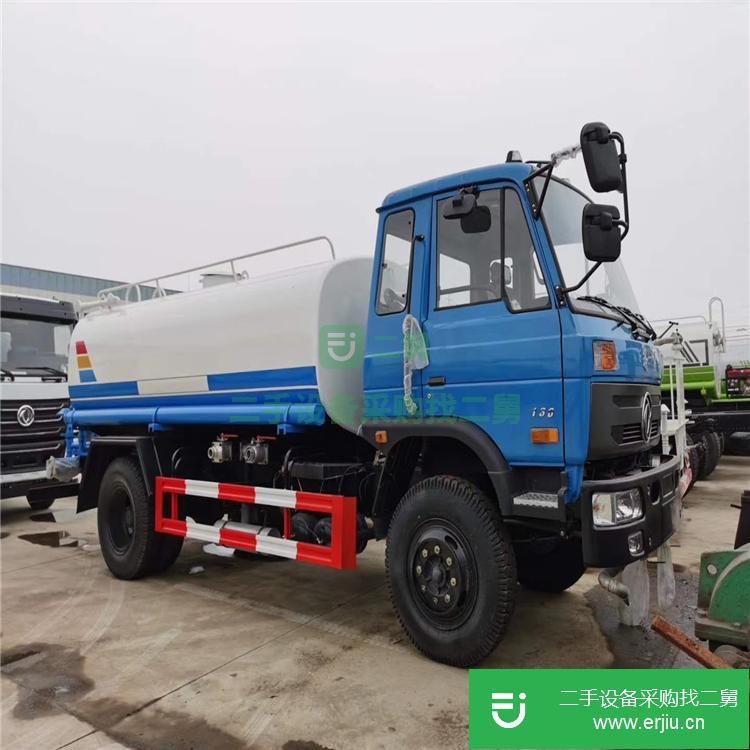 湖北出售二手東風10噸工程園林綠化灑水車玉柴玉動130馬力