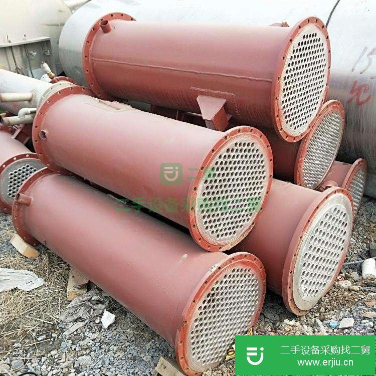 山東出售二手不銹鋼列管式冷凝器