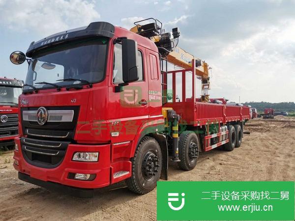 湖北出售二手徐工十六噸隨車吊