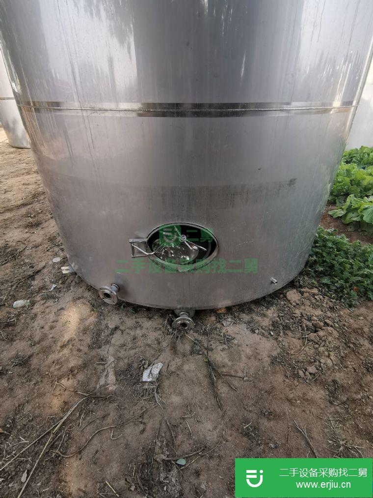 山東出售二手50立方不銹鋼儲罐