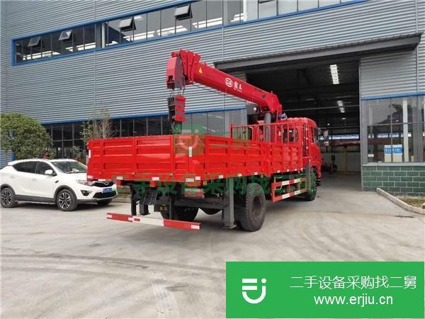 湖北出售二手東風單橋8噸吊車 160馬力