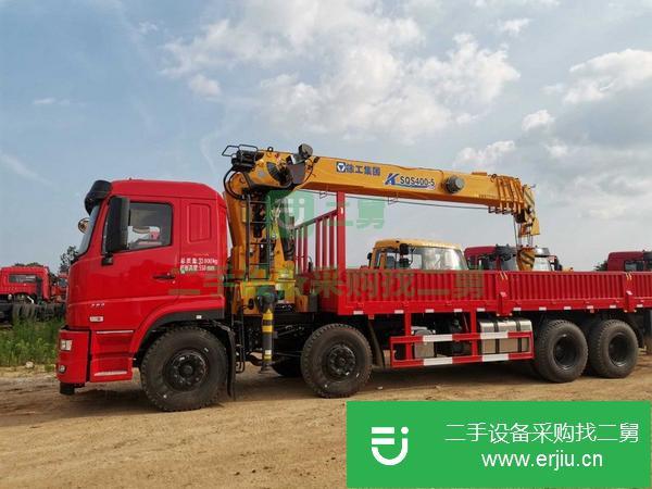 湖北出售二手徐工十六噸隨車吊
