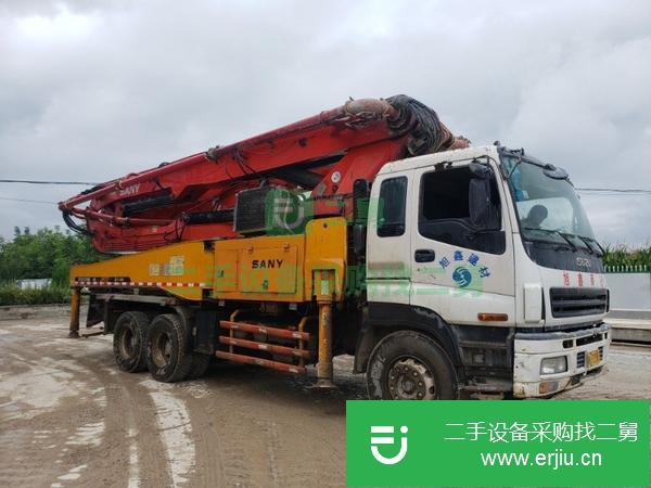 甘肅出售二手三一46米泵車 五十鈴底盤