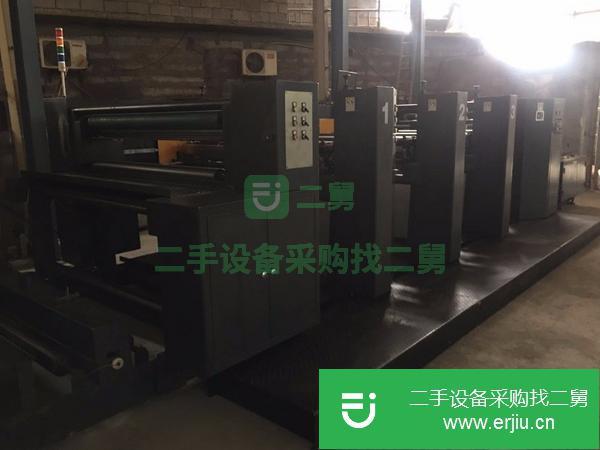 福建出售二手意高發四色柔印機