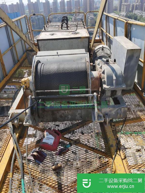 天津出售二手浙江建機5710.22節高度塔吊