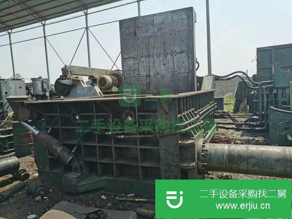 甘肅出售二手江陰產250噸金屬打包機