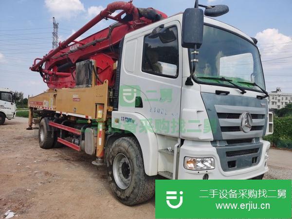 湖南出售二手19年4月三一兩橋37米國五排放泵車